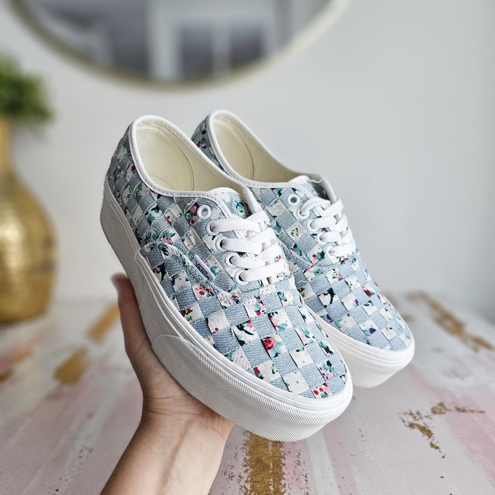 Vans Women's Authentic Stackform Platform Woven F… - image 12